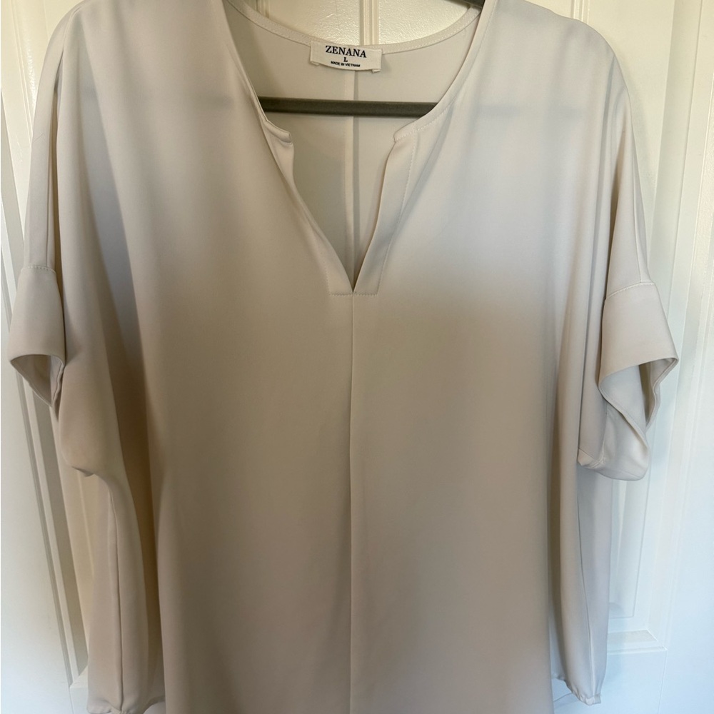 ZenanaWomen's Cream Top